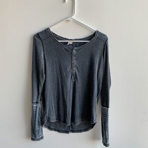 Free People long sleeved shirt